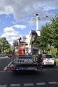 Koelner Seilbahn Gondel blieb haengen Koeln Linksrheinisch P402